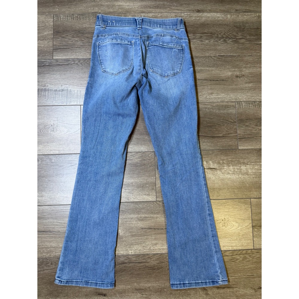 Democracy Ab Solution Itty Bitty Bootcut Jeans Blue Wash Size 4 B2479N3XHXX